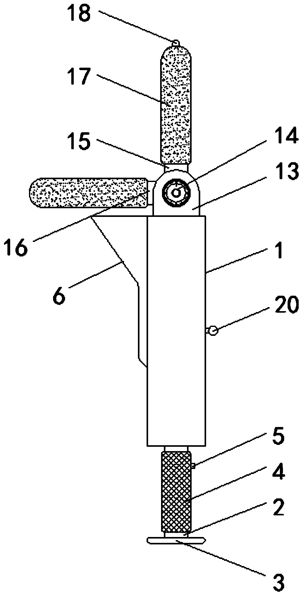 Carbon fiber cloth grinding device ensuring corner radian consistency