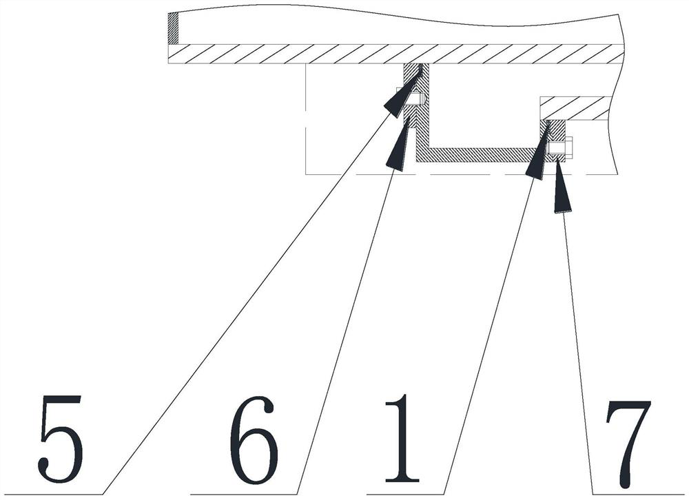 Helium leakage detection device and method for double-layer pipe with interlayer