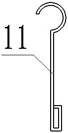 Grabber for instrument in well mouth blowout prevention pipe