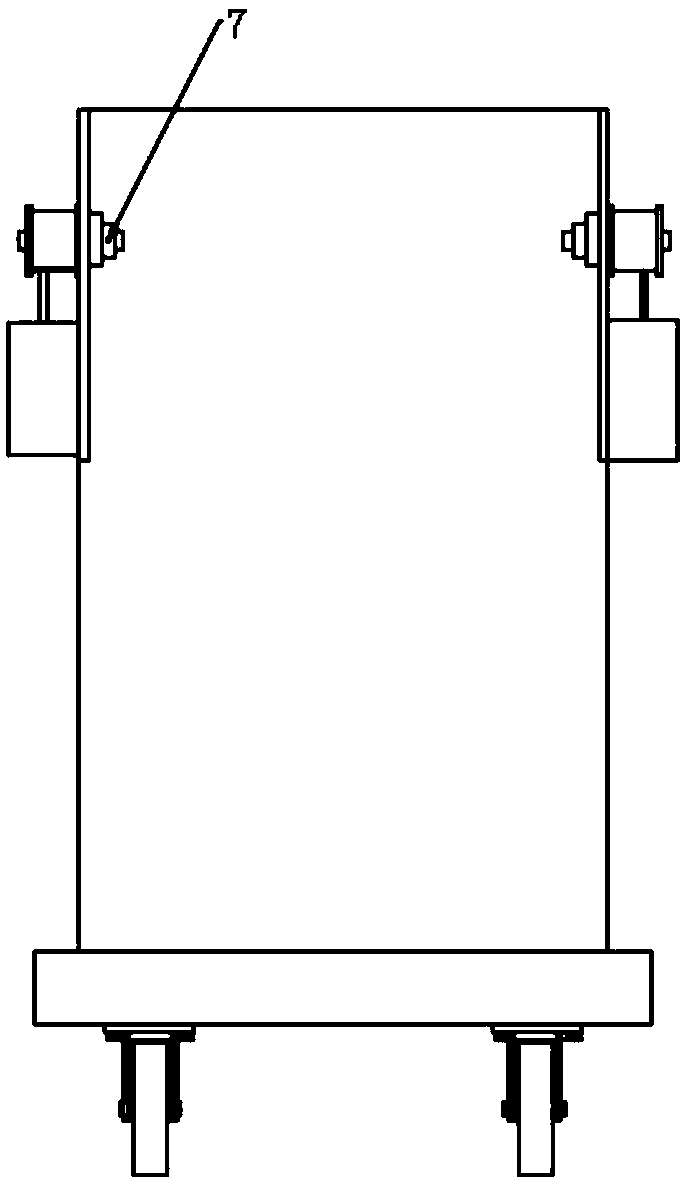 Experiment device for ground penetrating radar CT transmission detection