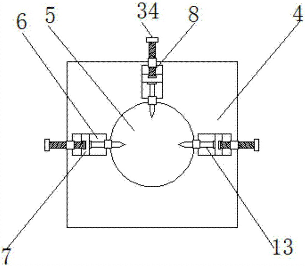 Cable peeling device