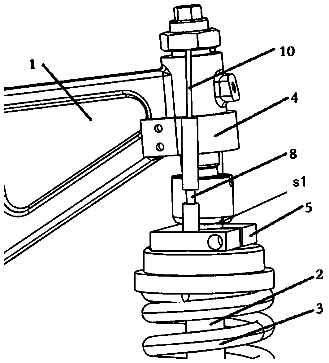 Valve clearance law measurement devices and method in engine real machine working state