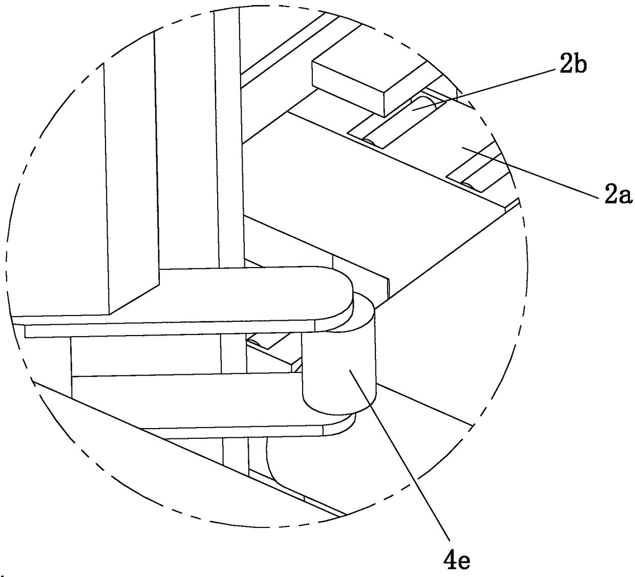 Positioning, cutting and trimming device for edge sealed plank