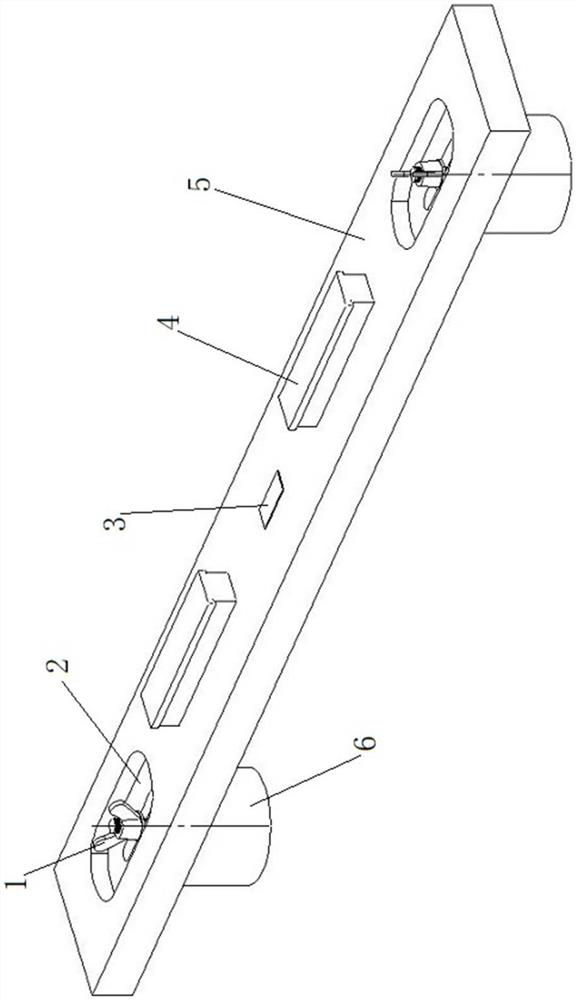 Double-sprue positioning device for casting