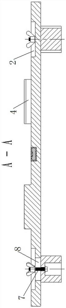 Double-sprue positioning device for casting