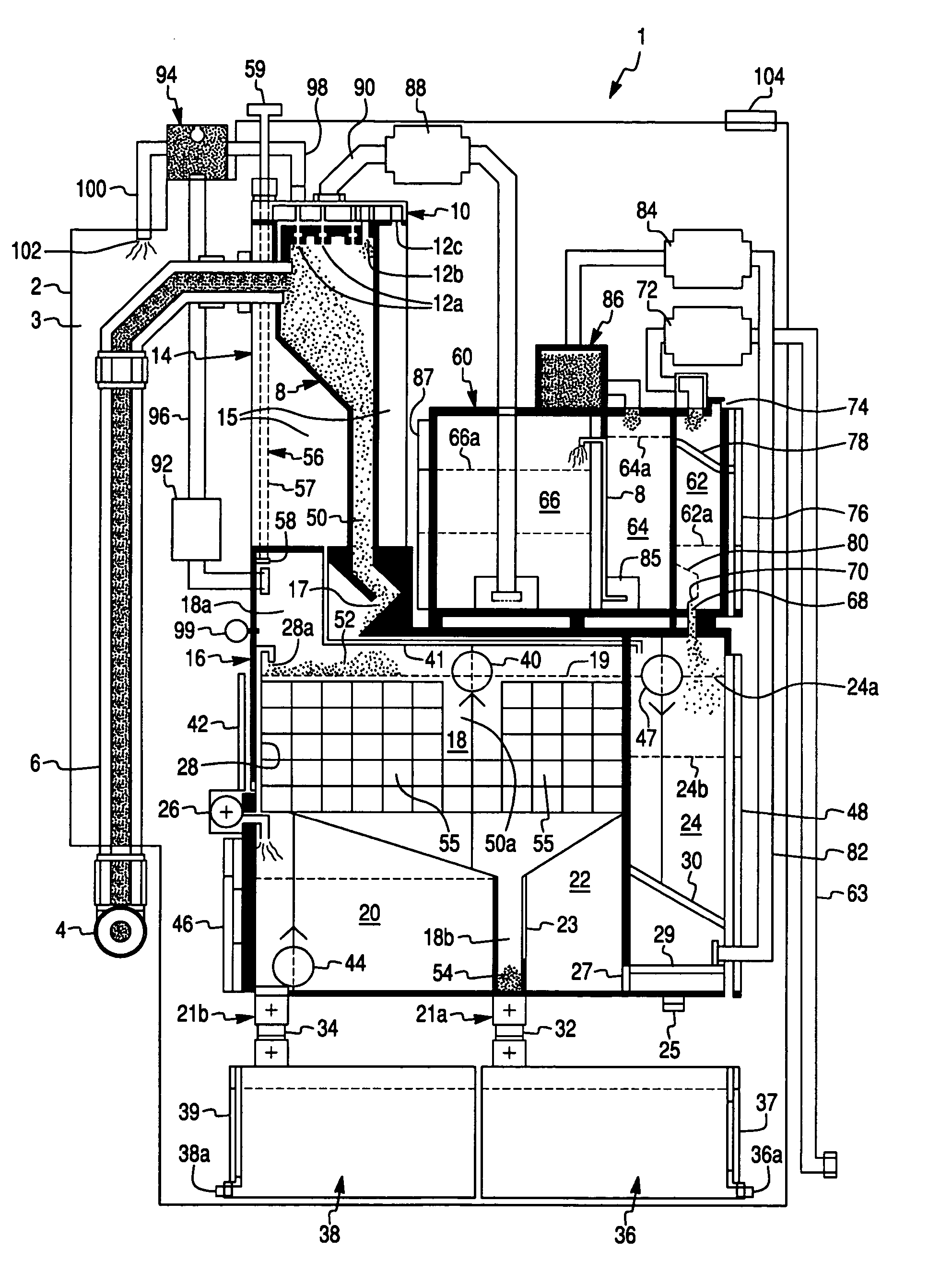 Exhaust gas purifying system