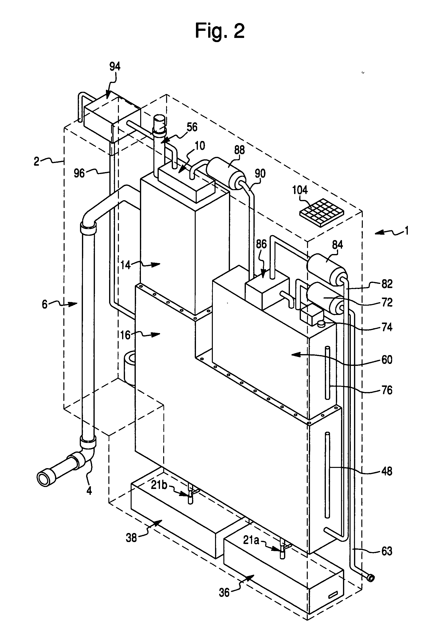 Exhaust gas purifying system