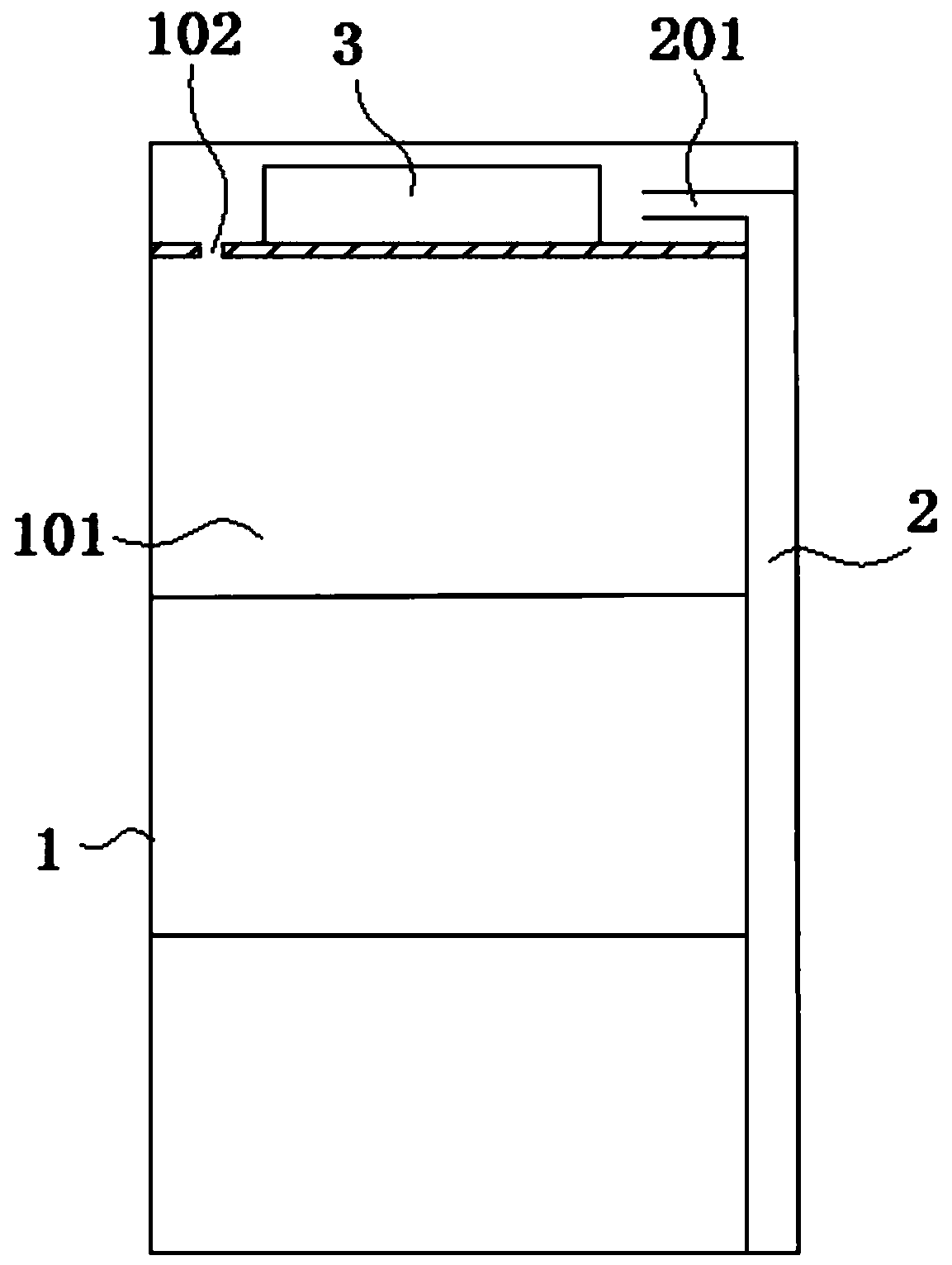 Refrigerator cold energy accumulation device with quick cooling function