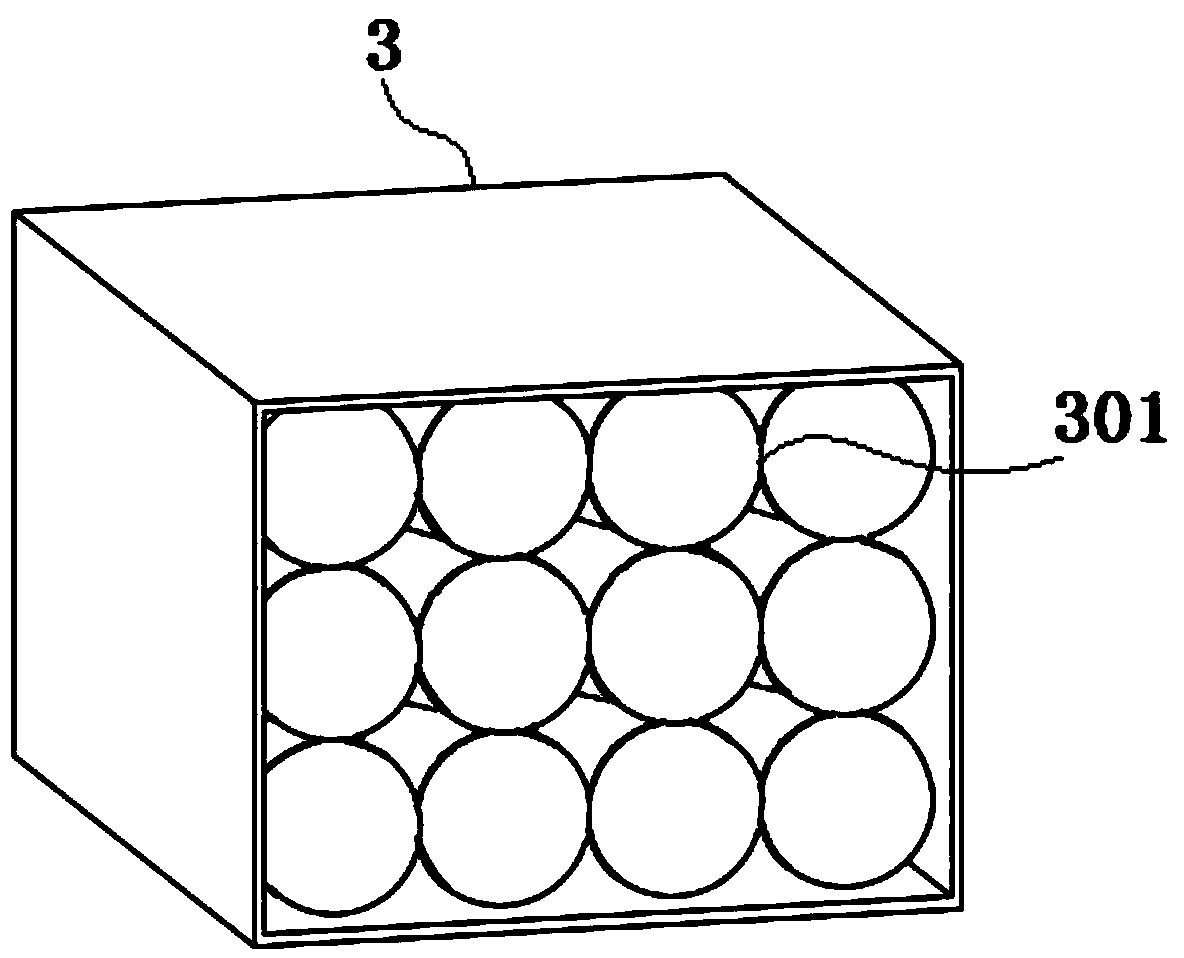 Refrigerator cold energy accumulation device with quick cooling function