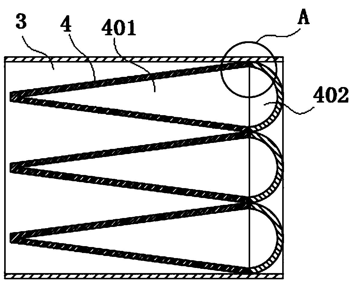 Refrigerator cold energy accumulation device with quick cooling function