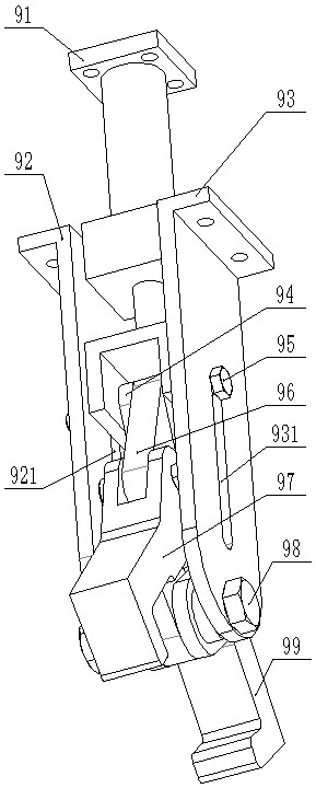 Underground coal mine rail wheel type high-altitude elevator