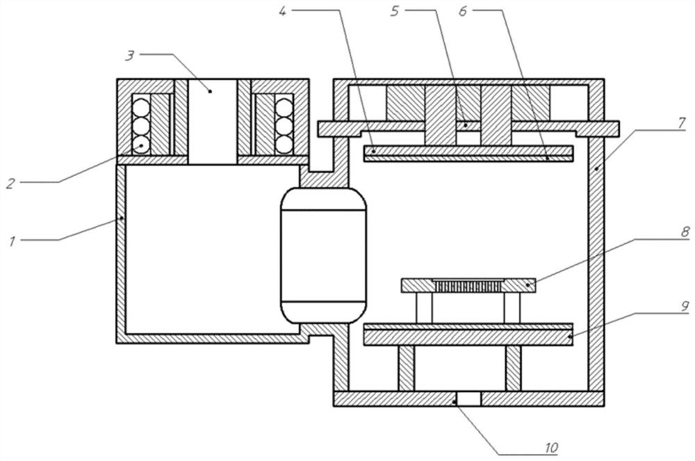 Washing device and washing method for rocket engine parts