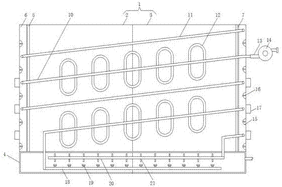 LED automobile instrument with heat dissipation effect