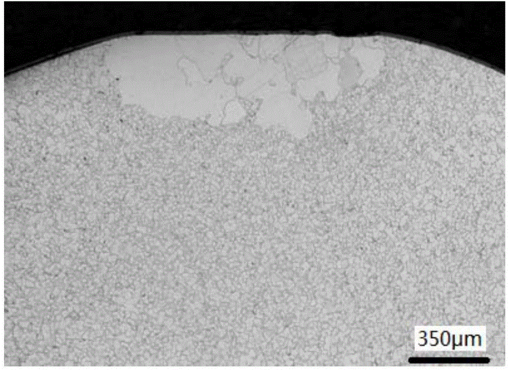 Method for controlling high speed wire rod surface clamp mark coarse grains