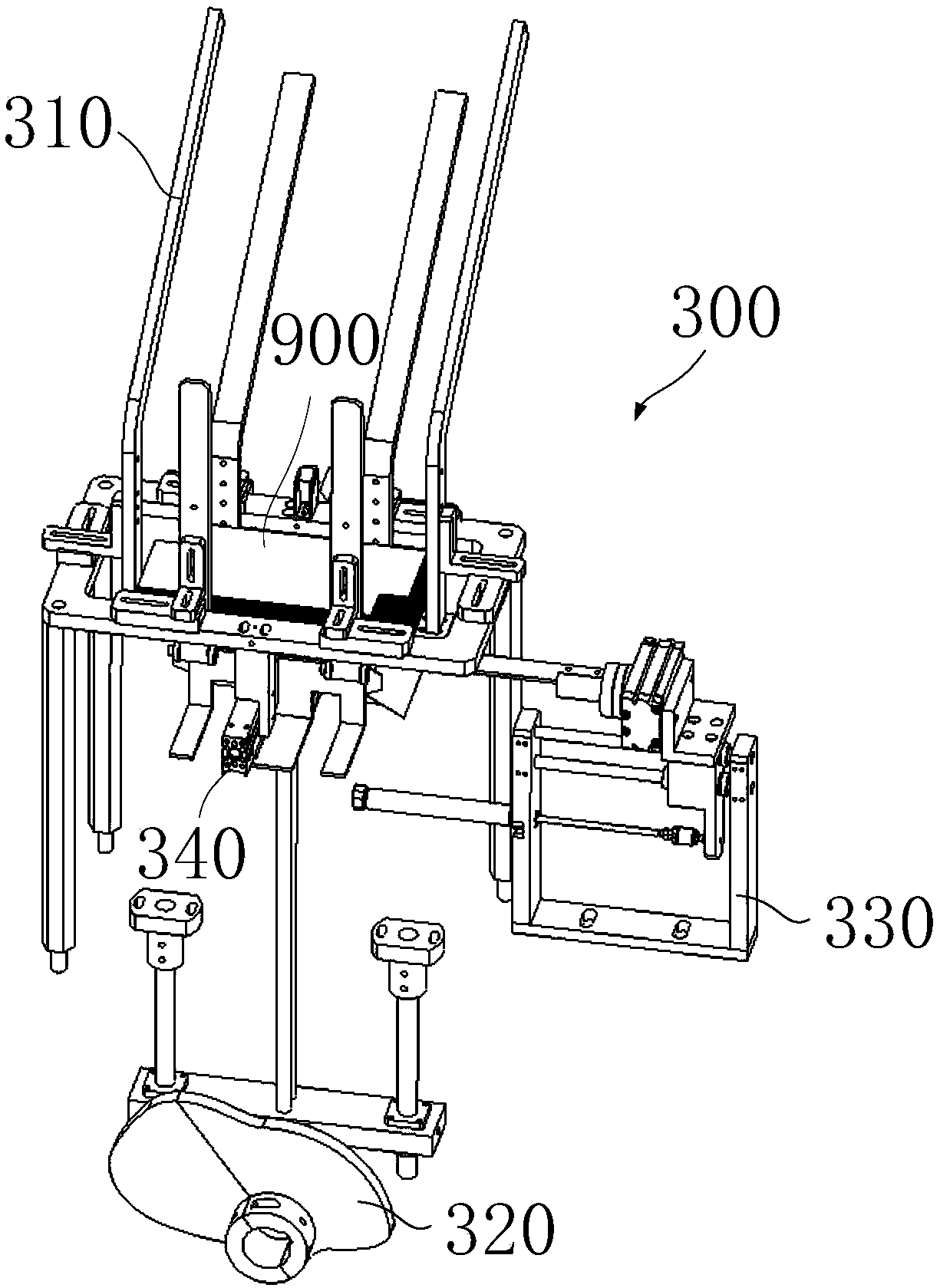 Packaging mechanism for packaging finished pen products