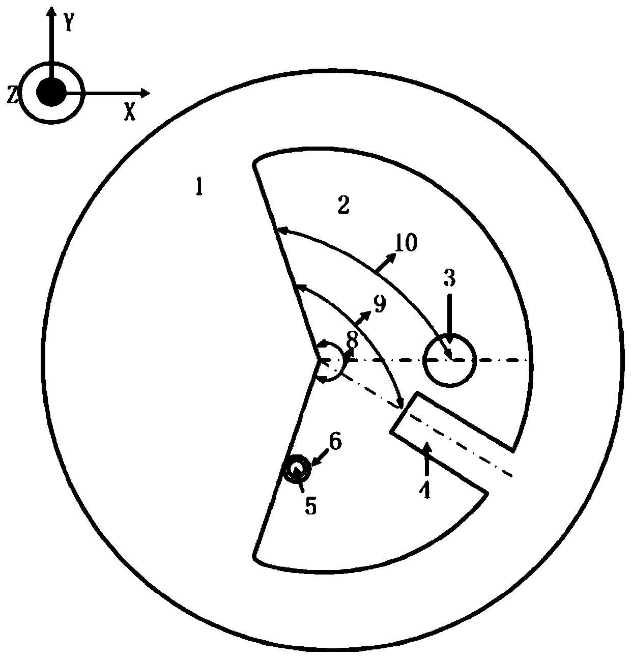 Circularly polarized patch antenna