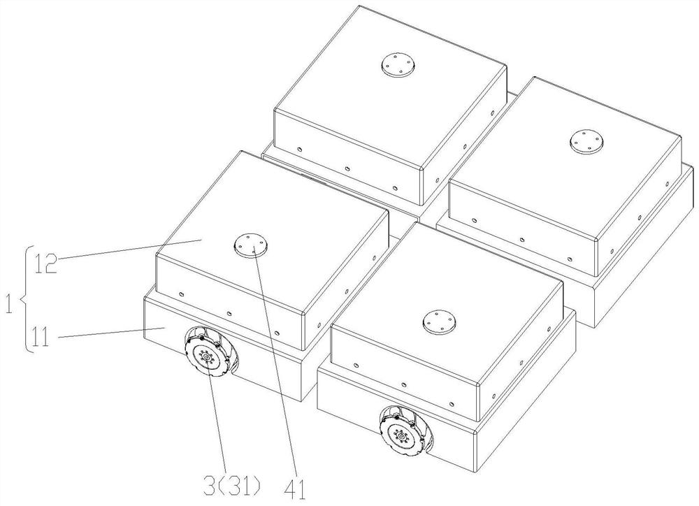 Appearance self-adaptive flexible transfer robot and material management application system