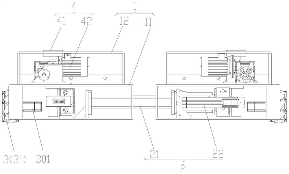 Appearance self-adaptive flexible transfer robot and material management application system