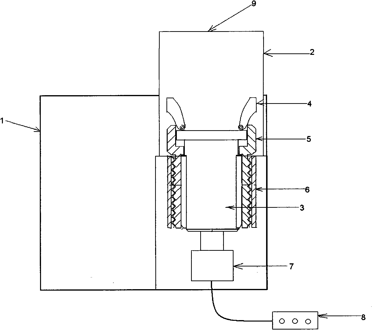 Mop water twisting device