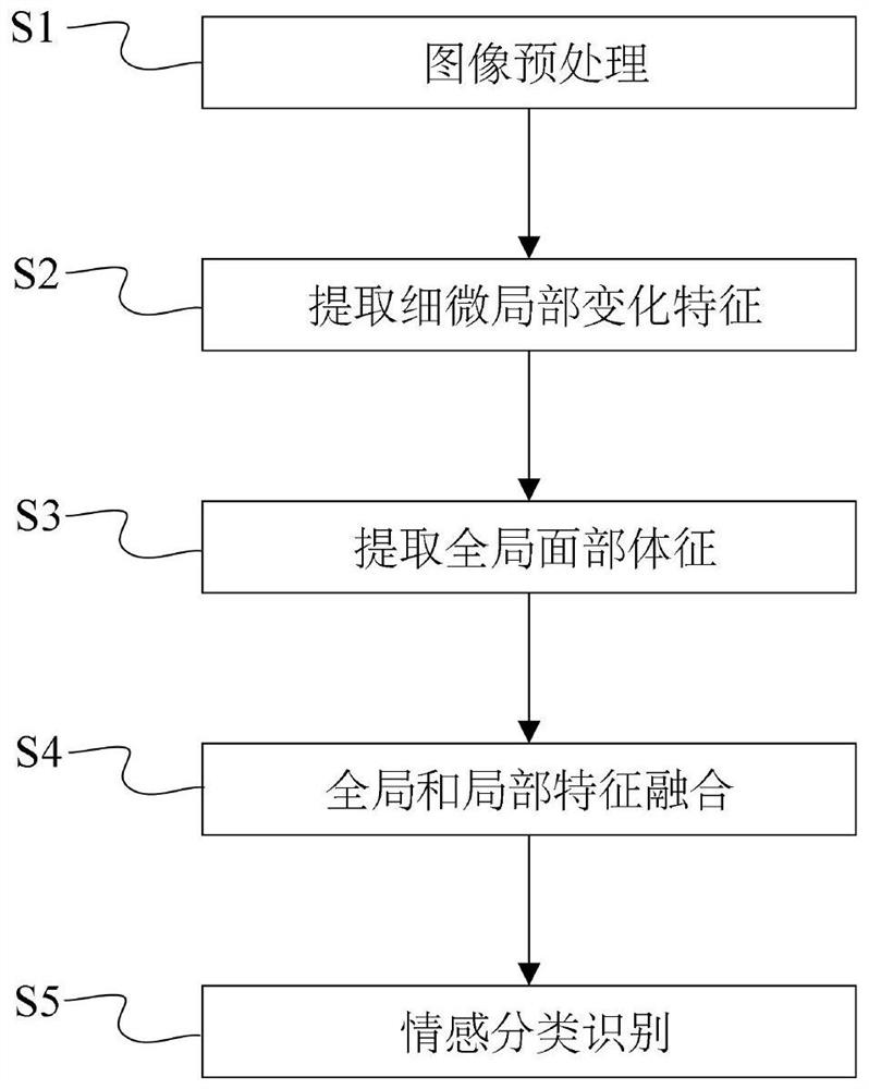 Facial expression recognition method and device based on CNN-Transform