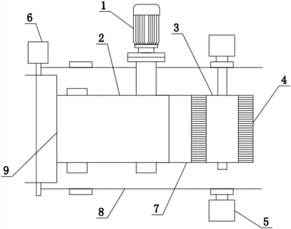 Robot manure removing machine