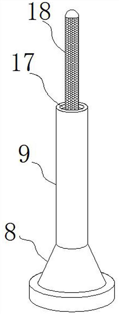 Integrated temperature sensor with high heat-conducting property