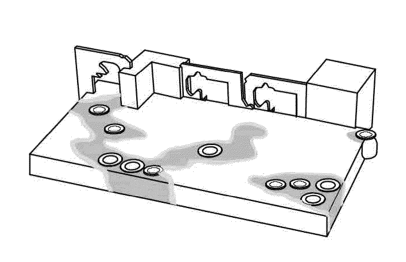 3D topographic and radiological modeling of an environment