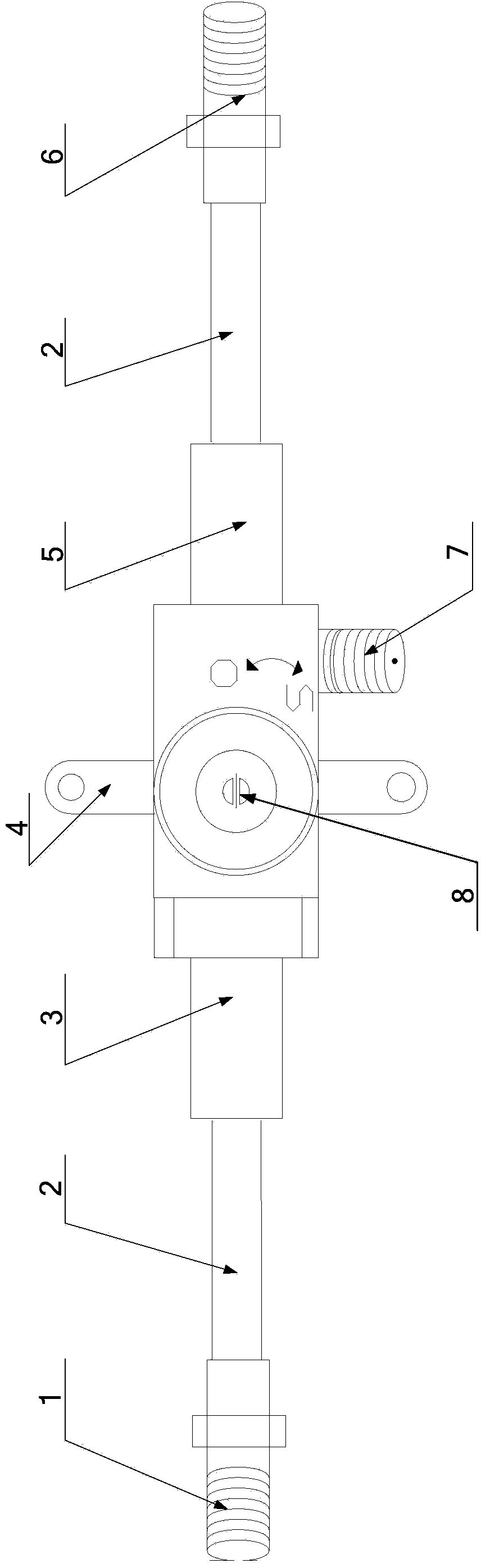 Tee joint connector