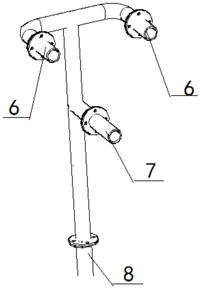 Chemical tanker deck unit header area pipeline installation precision control method