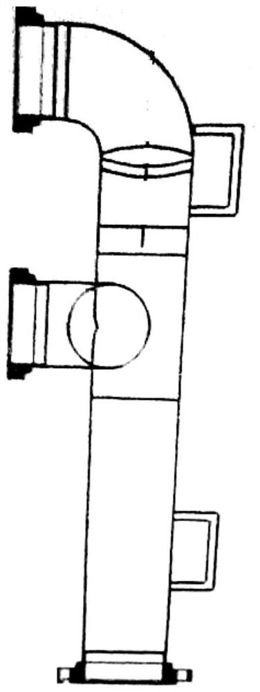 Chemical tanker deck unit header area pipeline installation precision control method