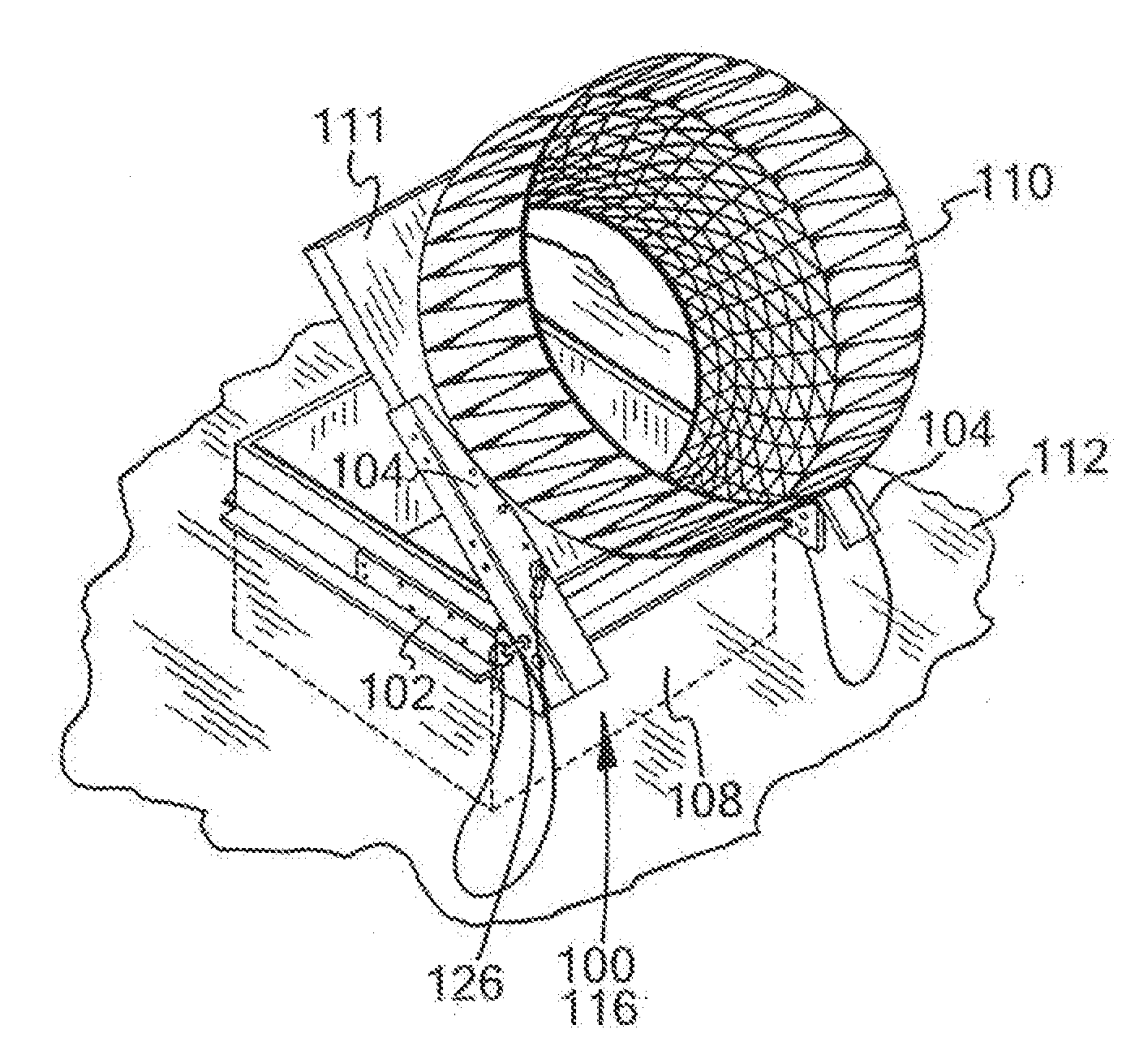 Hinge assembly for supporting a fan on a roof