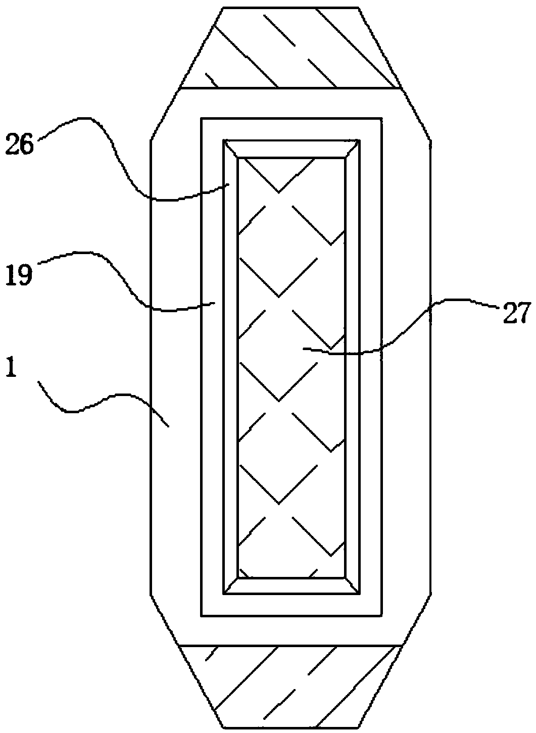 Water body purification device using floating type combined technique to treat volatile organic pollutant