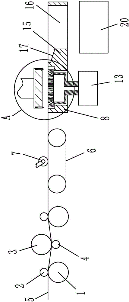 Rim-material-free production device for paper gasket of compressor and using method thereof