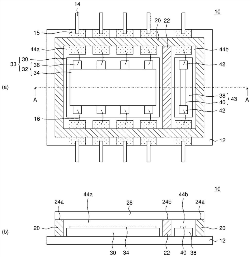 Semiconductor device and semiconductor device leak inspection method