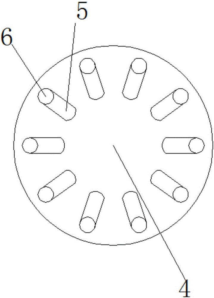 Capsule outlet device not liable to be blocked