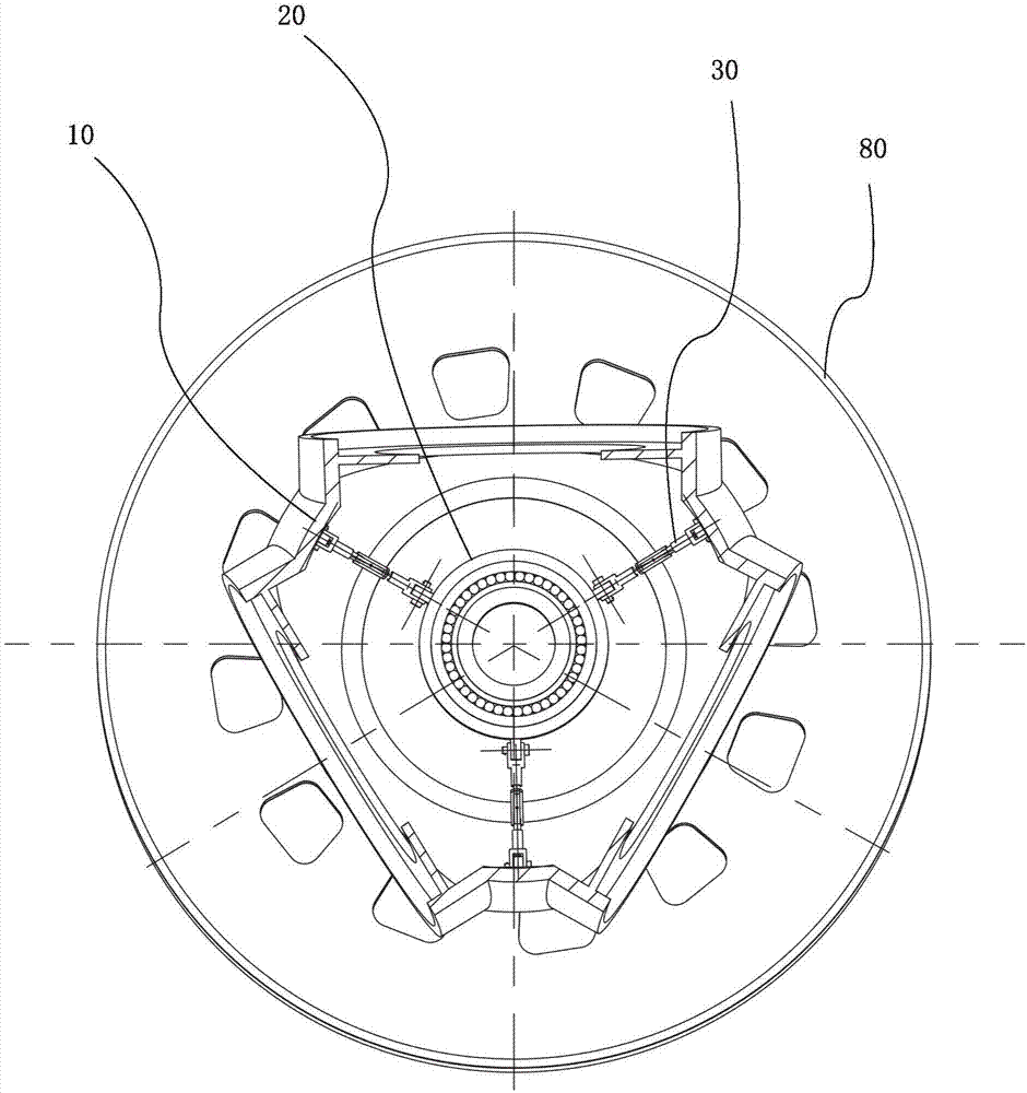 Wind generating set