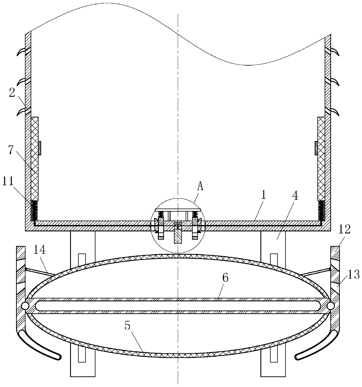 Intelligent power grid control cabinet