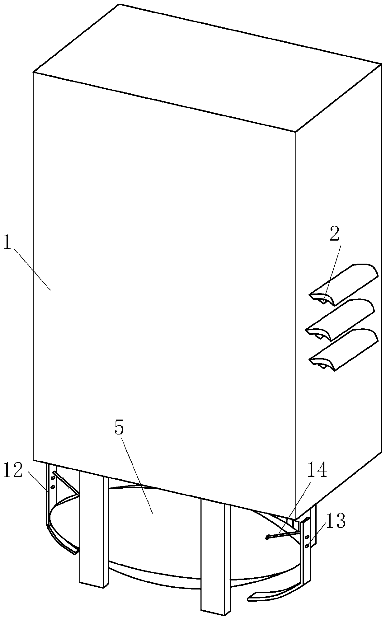 Intelligent power grid control cabinet