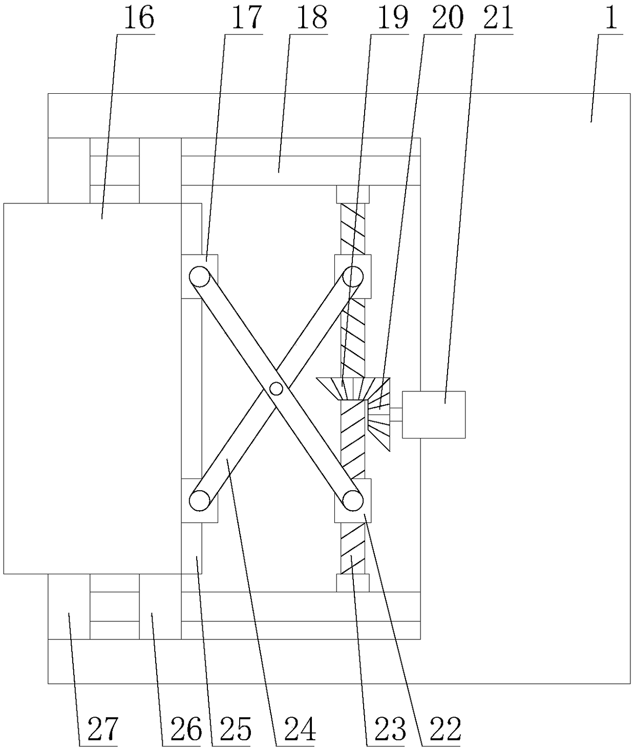 Stable AGV with fastening function based on internet of things