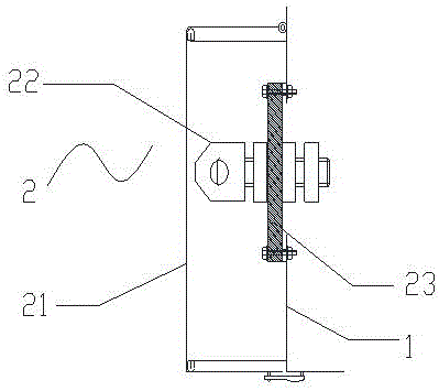 Harbor shore power supply boat control cabinet system