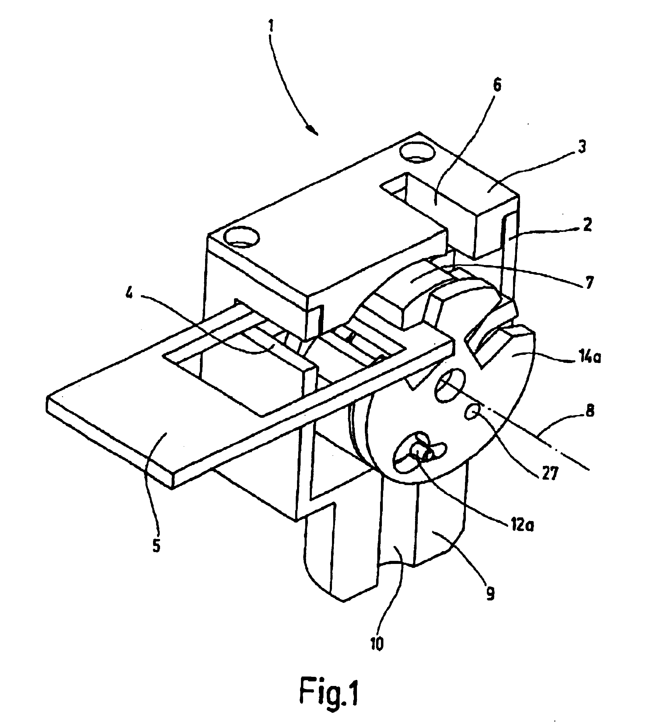 Safety switch with unlatching disc