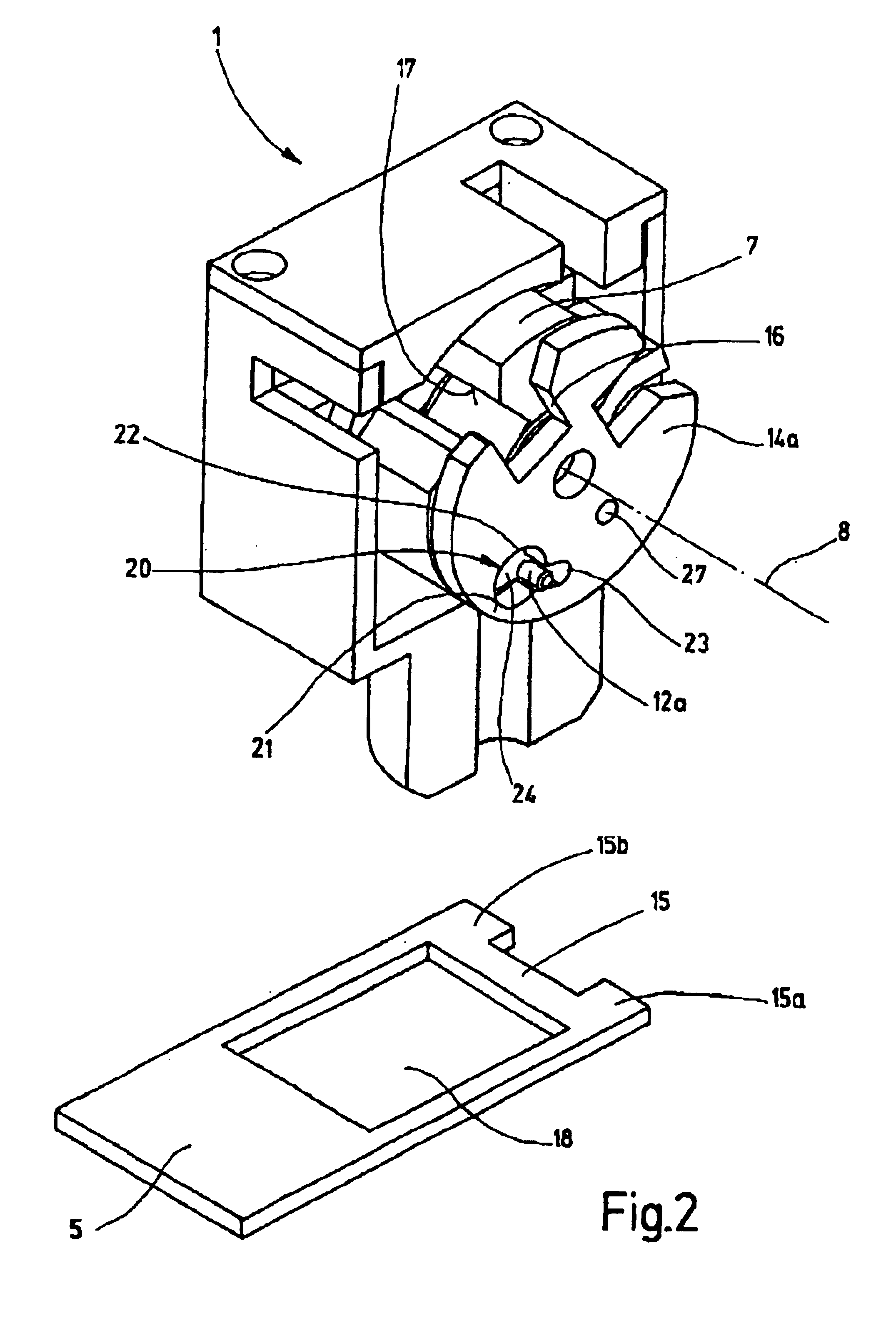 Safety switch with unlatching disc