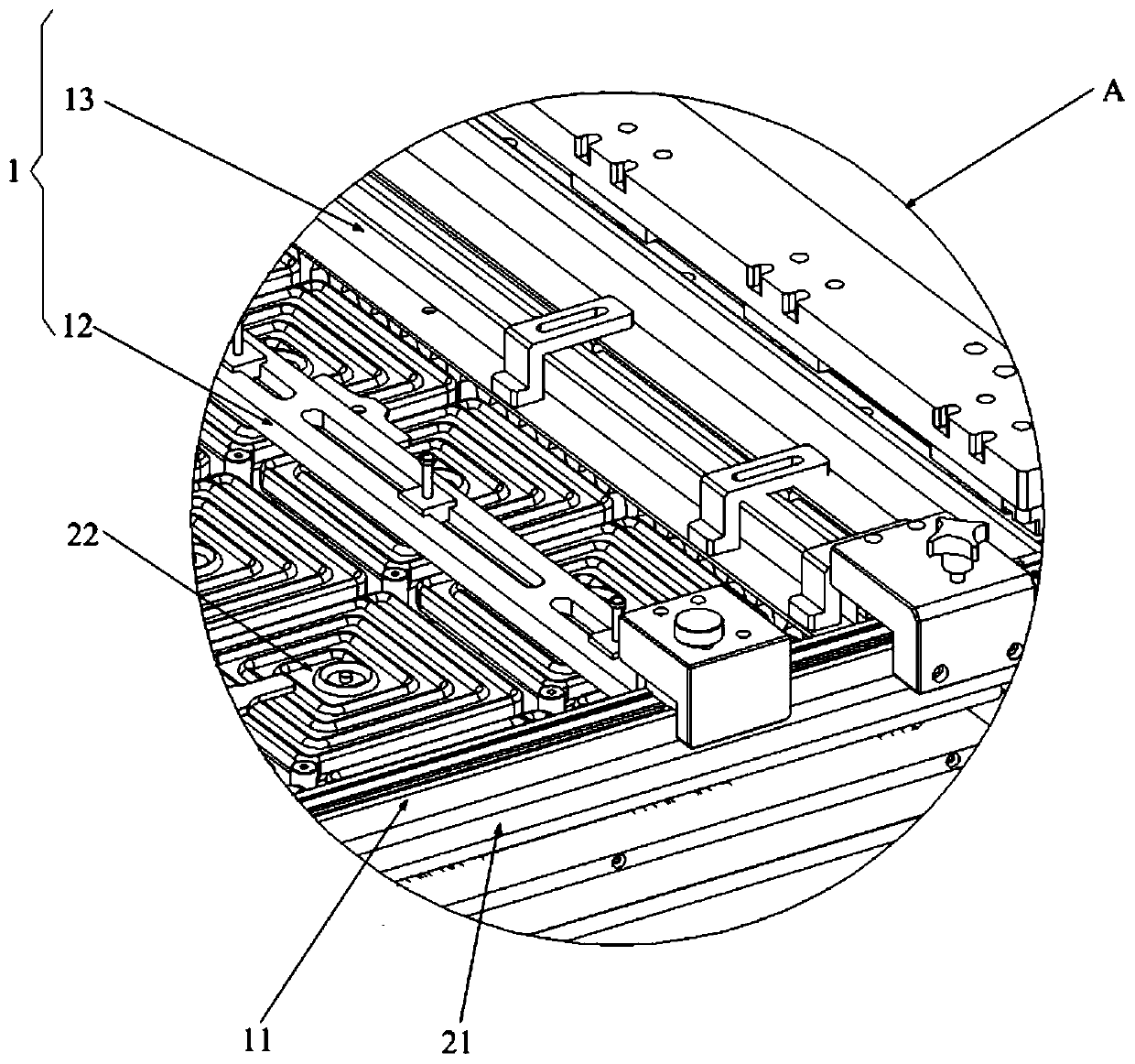 Large-temperature-zone multifunctional automatic BGA repair table