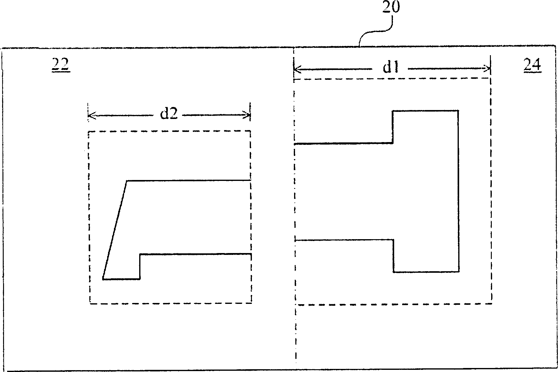 System and method for aligning sub-image projected on screen