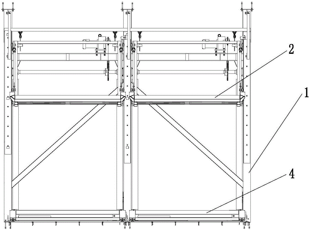 Pinch plate type parking equipment