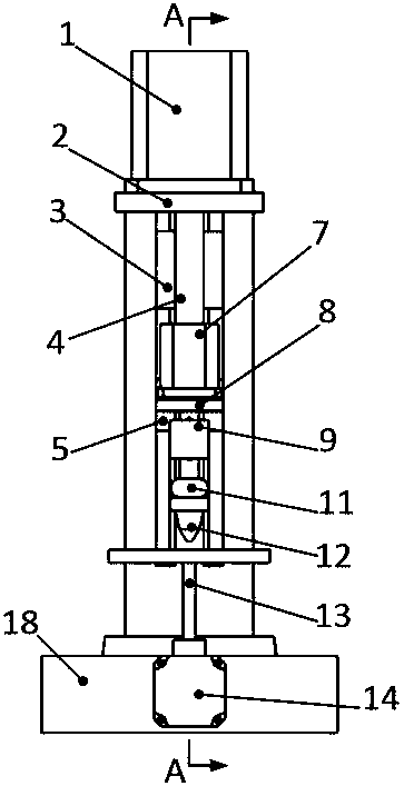 Cantilever type polar coordinate feeding 3D printer