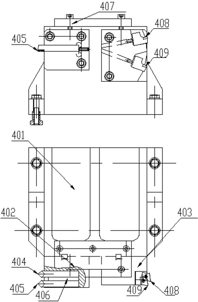 Machine tool special for turning inner holes of flywheel gear rings