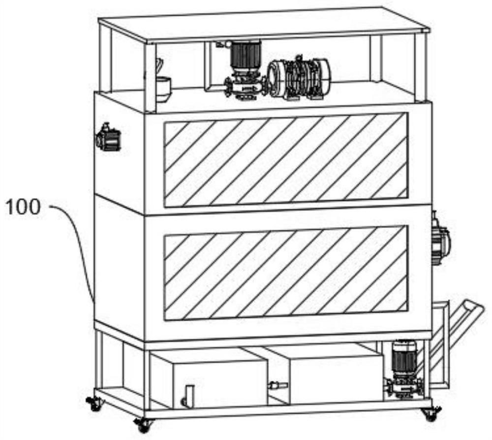 Waste mineral oil dehydration and impurity removal equipment based on pretreatment