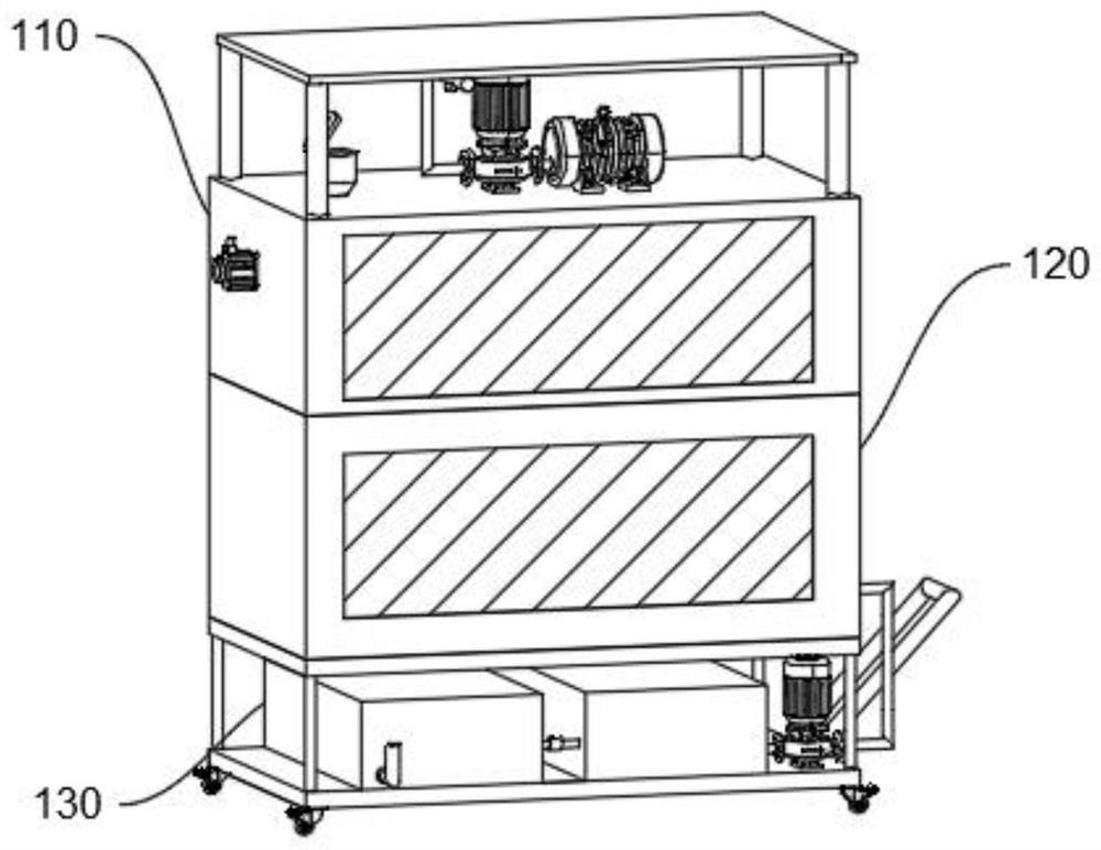 Waste mineral oil dehydration and impurity removal equipment based on pretreatment