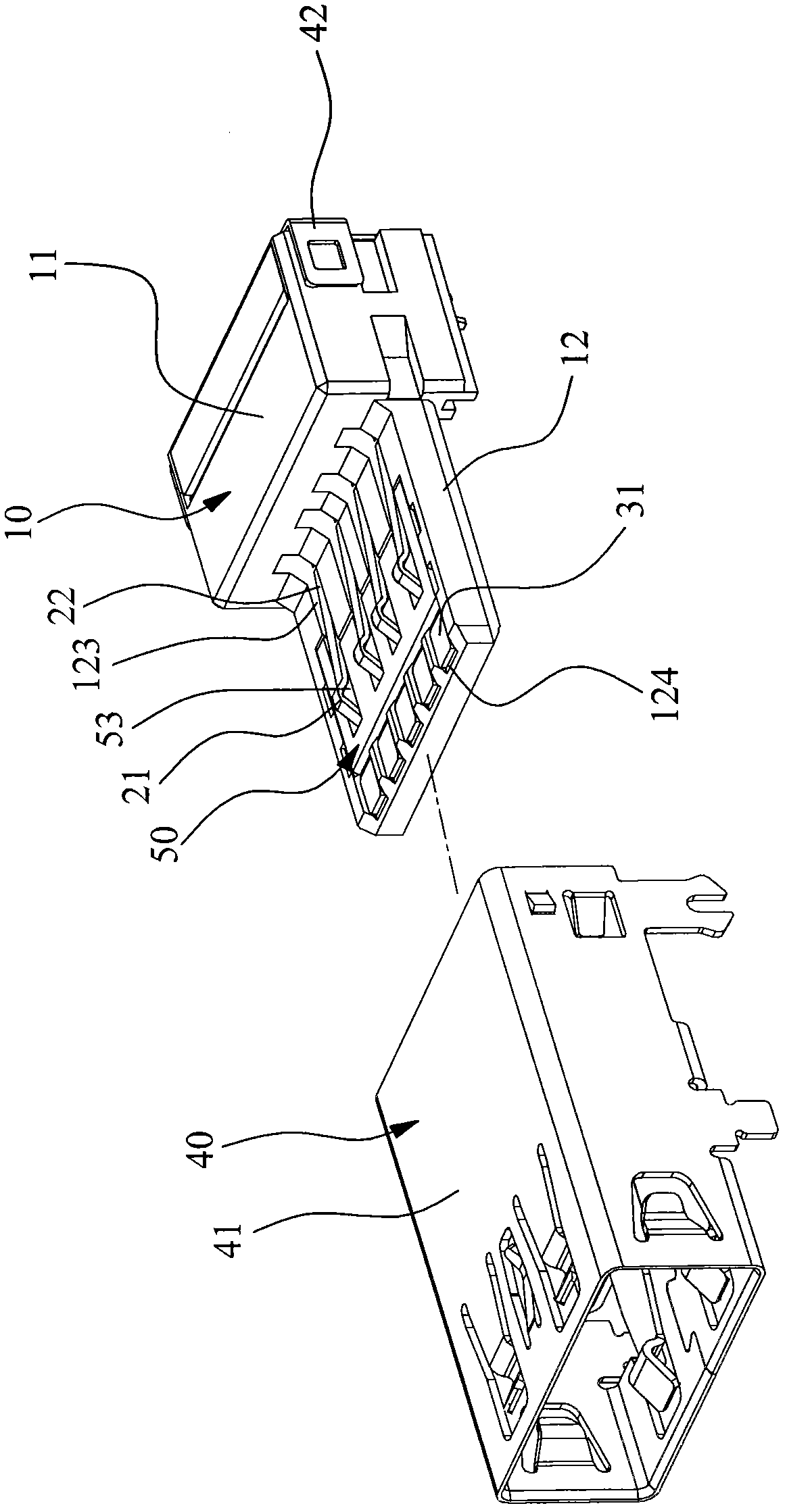 Electric connector and assembly method thereof